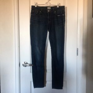 HUDSON DARK SKINNY JEANS